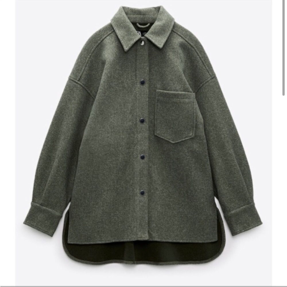 Zara Buttoned Overshirt size S